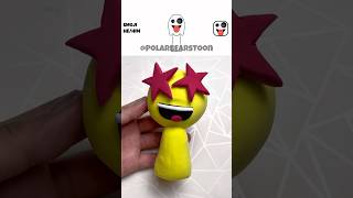 I made Sprunki OC Emoji out of clay #sprunkioc #clayart #emoji #diy #satisfying @PolarBearsToon