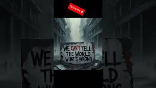Tell the world what's wrong #inthestudio #newmusic #whatswrong #shortvideo #short