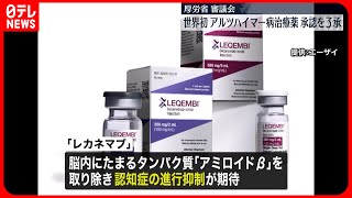 【アルツハイマー病】世界初の治療薬「レカネマブ」の承認了承