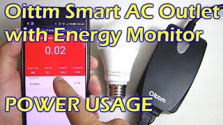 Smart Outdoor AC Outlet Plug & Energy Monitor -OITTM
