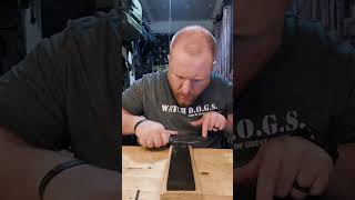 MKC Super Cub Sharpened on Arkansas Stone @MontanaKnifeCompany