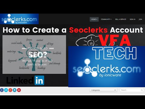 How to Create a Seoclerks Account || How to Make Money Seoclerks.com