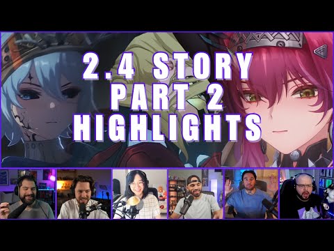 [MEGA REACT] Streamers React To The Wuthering Waves 2.4 Story Part 2 Highlights