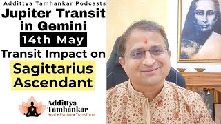 Jupiter Transit in Gemini 2025 | Impact on Sagittarius ascendant #sagittarius #dhanurashi #rashifal