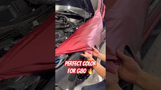 Sexiest Color for BMW G8X M4, Matte Red Chrome Color PPF Going down on this Beaty!