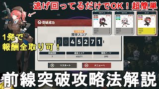 【ドルフロ2】暁の反響 前線突破簡単攻略法解説！楽に全報酬をゲットしよう！チータは逃げ回ってれば良いので楽。GIRLS' FRONTLINE 2 EXILIUM【少女前線2/ドールズフロントライン2】