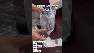Caresmith massage gun #whatsinbox #unboxing #massagegun #affordable  #healthtips @caresmithindia