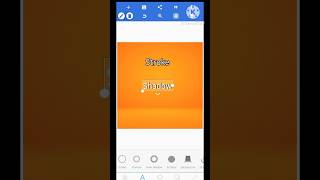 How To Add Stroke and Shadow To Text In Pixellab #textshadow #text #stroke #pixellab #youtubeshorts