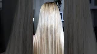How to Achieve Long Hair with Blonde Color Tape-In Extensions - COOVIPHAIR.COM