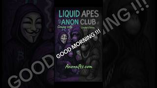 Good morning ! How’s your day going so far ? Liquid Apes anon club coming soon! #LAAC #liquidnfts