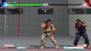Ryu　弱竜巻旋風脚からの真空波動拳