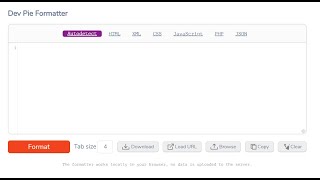 🎯 Online code editor , Code Formatter in js using Prettier !