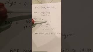 how to calculate BMI !! body mass Index !! bmi height and weight !!