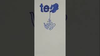 How To Draw Tea ☕ Logo #tea #logo #design