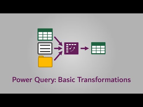 Applying Basic Transformations in Power Query