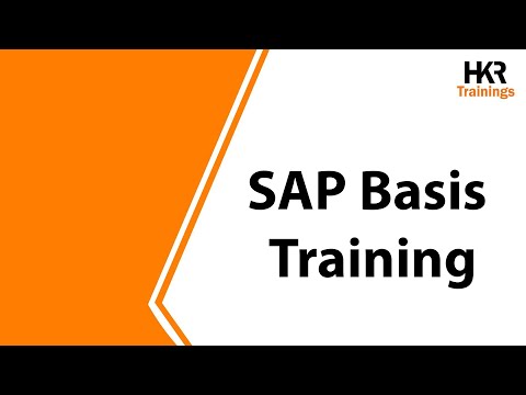 SAP Basis Training | What is SAP Basis | Overview of SAP Basis | Why SAP Basis | HKR Trainings