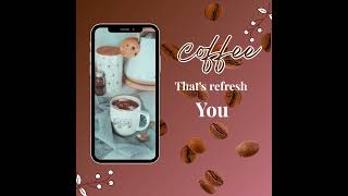 Coffee Commercial Design Idea in Canva#CanvaDesign #CoffeeAd #CommercialDesign #DesignsByPremaya