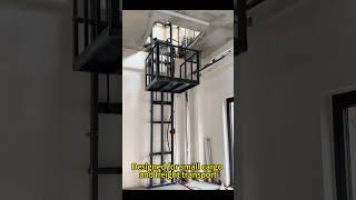 Electric Hydraulic Lifting Platform#hydrauliclift  #cargolift  #freightelevator  #electriclift