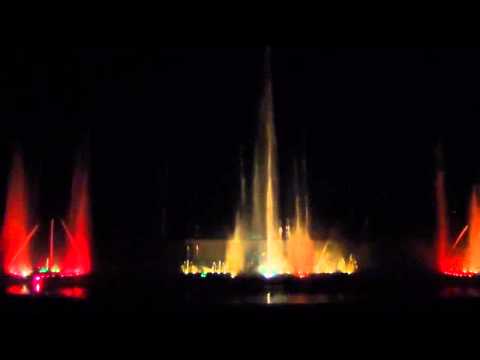 Dancing Musical Fountain Vande Mataram - India Gujarath