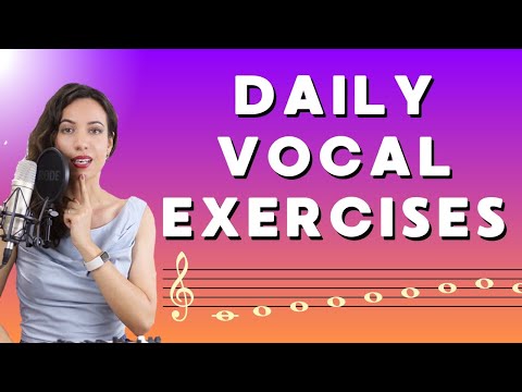 Vocal warm up 10 minutes. Daily Practice: Scales and Triads. Good Morning Voice! Singer's Warmup