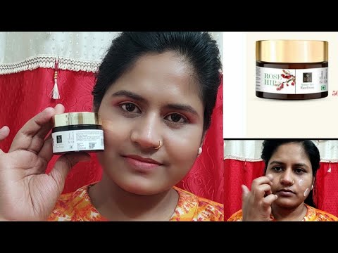 Good Vibes Rose Hip Moisture Rich Face Cream Review |Best moisturizer for dry dull skin