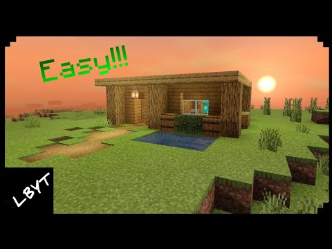 How to make a Simple Survival House [Minecraft Tutorial]