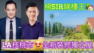 [楊Sir睇樓王] 第四集 美國夢American Dream | 全新裝修獨立屋| LA核桃市Walnut | 黃金答問時間 - 如何入房地產行業?