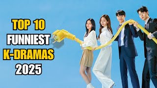 TOP 10 FUNNIEST 😂 Korean DRAMAS That Will Make You Cry Laughing! (2025) #kdrama