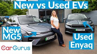 New MG5 vs Used Skoda Enyaq: Which is the smarter buy?