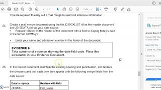 Mail merge   paper 2