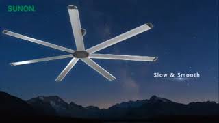 SUNON Powerful HVLS Fan Product Introduction