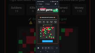 making a game belike:#python #webgame #replit #upcoming