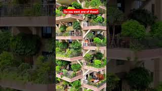 Wonderful houses covered with greens. #green #ecohome #naturelovers #peace #house #live