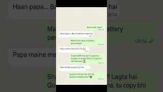 "Result aaya... aur papa ne WiFi bhi le liya! 😂📉📶"#funnyshorts  #whatsappchat #viral #shorts