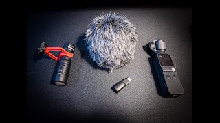 DJI OSMO Pocket external mic test with BOYA BY-MM1