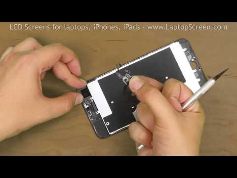 iPhone 8 Plus screen replacement / digitizer glass and LCD reinstallation instructions