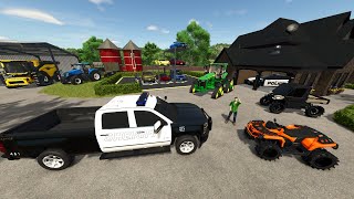Police Go Undercover to Work for Millionaire Farmer | Farming Simulator 25