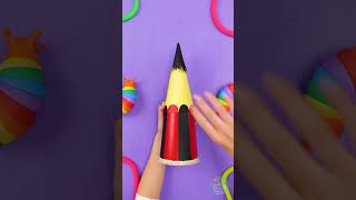YAY! 🖍️ DIY Pencil Case That’ll Surprise Your Friends! 💖🎁