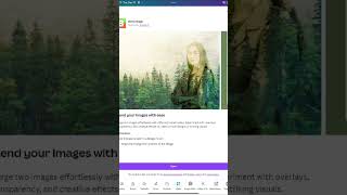 Blend image canva #socialmediagraphic #digitalmarketing #subscribemychannel