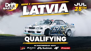 Drift Masters Round 5 2025 • Latvia • Qualifying LIVE