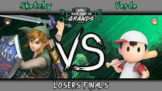 See You in Grands #119 - LFs - Sketchy (Sora, Link) vs Verde (Diddy Kong, Ness)