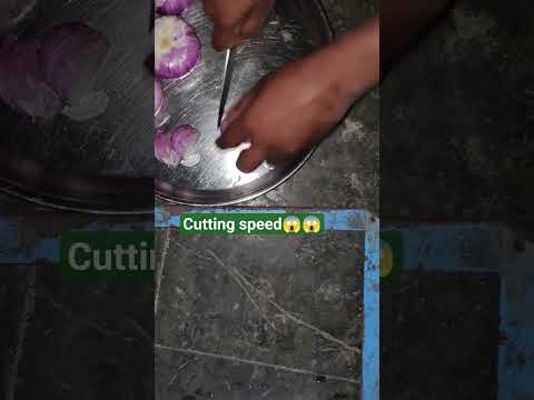 onion Cutting speed 😱😱😱😱