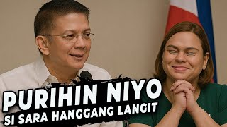 🔴 PURIHIN NIYO si VP SARA HANGGANG LANGIT!! - SEN. CHIZ | Jevara PH