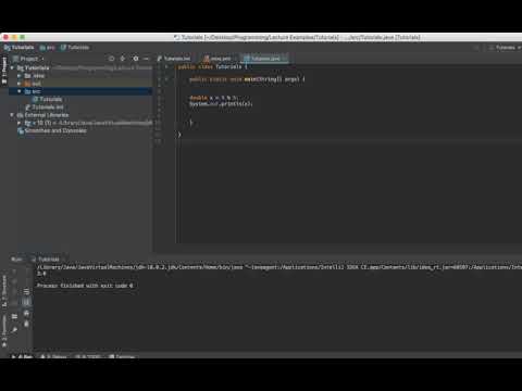 Java Programming Tutorial - 4 - Arithmatic Operators