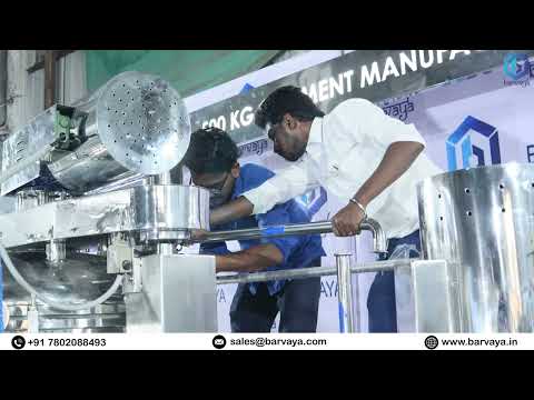 500 KGS Ointment Manufacturing Plant