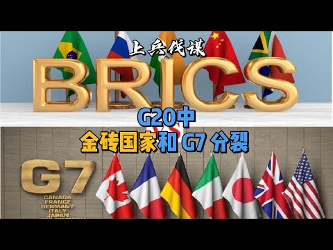 G20中金砖国家和 G7 分裂   #g7 #g20 #brick