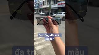 kính đa tròng đổi màu khói essilor #kinhmatbsluyen #kinhdatrong #hocdomat