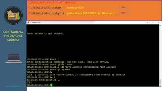 Implementing IPv6 AnyCast Addresses