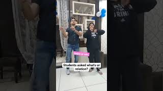 Sanjeev thakur sir dance with chitra mam @CADETSDEFENCEACADEMY  @TheTutorsAcademyTTA