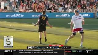 Kimball Pew's layout goal lands on the SportsCenter Top 10!